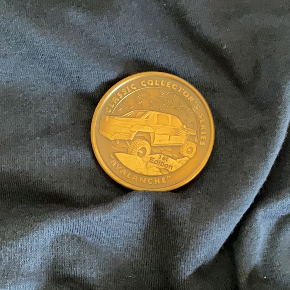 Four Wheeler collectors token USA coin Avalanche medallion 1st Edition Truck